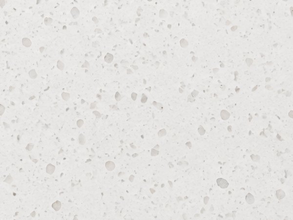 White Compac quartz worktop sample