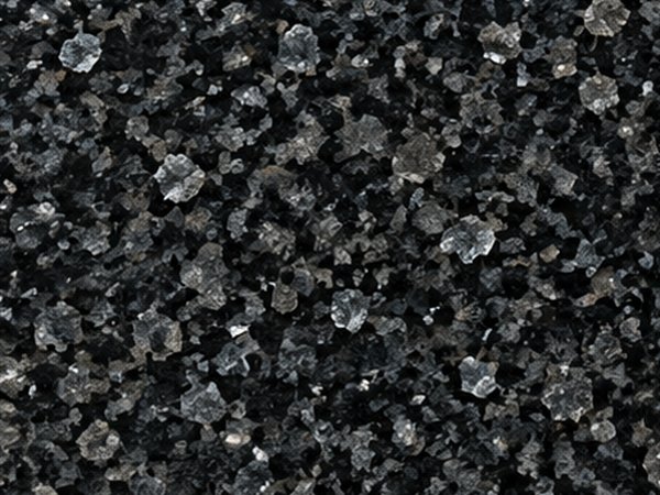 Black granite worktop sample