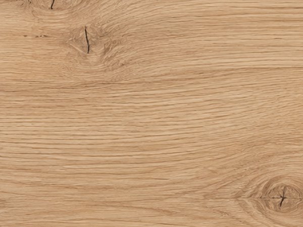 Oak-effect laminate worktop sample